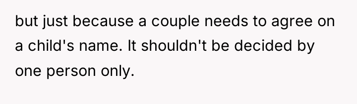 but just because a couple needs to agree on a...