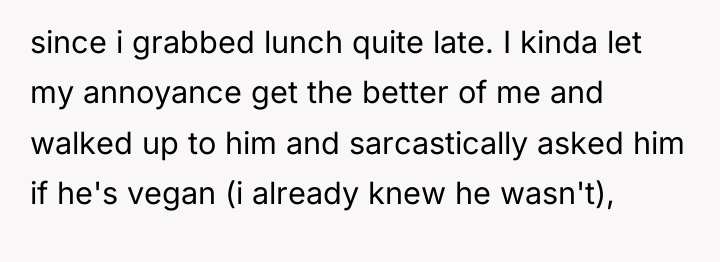 since i grabbed lunch quite late. I kinda let my...
