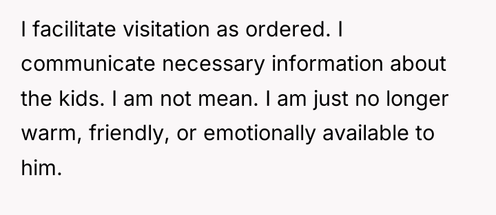 I facilitate visitation as ordered. I communicate necessary information about...