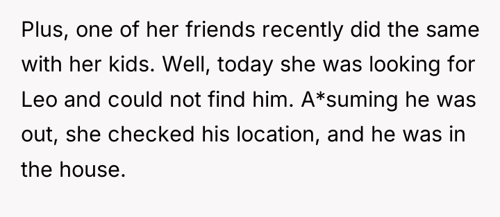 Plus, one of her friends recently did the same with...