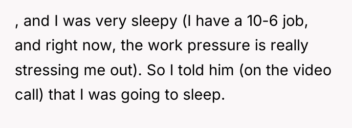 , and I was very sleepy (I have a 10-6...