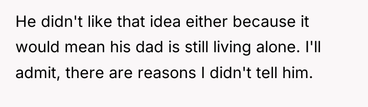 He didn't like that idea either because it would mean...