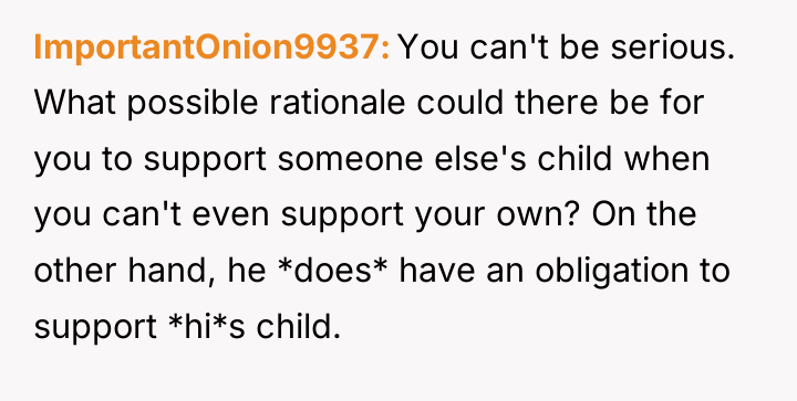 ImportantOnion9937 You can't be serious. What possible rationale could there...