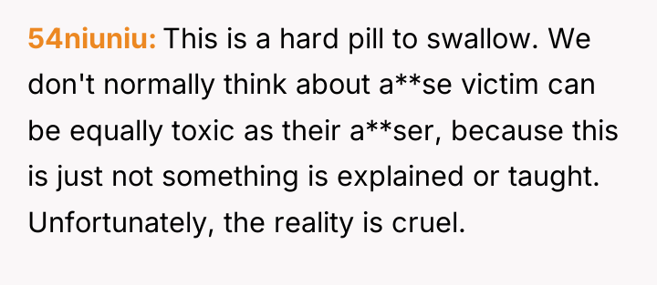 54niuniu This is a hard pill to swallow. We don't...