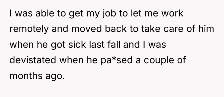 I was able to get my job to let me...