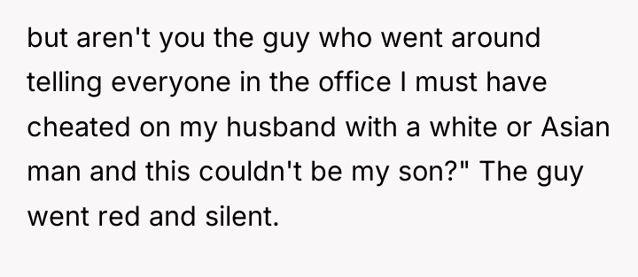 but aren't you the guy who went around telling everyone...