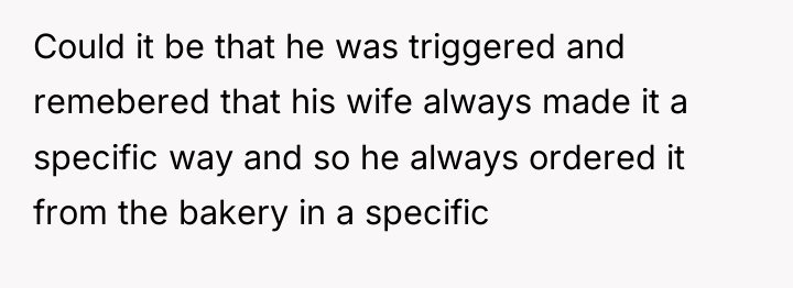 Could it be that he was triggered and remebered that...