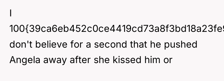 I 100{39ca6eb452c0ce4419cd73a8f3bd18a23fe95ab4febb092bc2ab1b542eeea82f} don't believe for a second that he pushed...