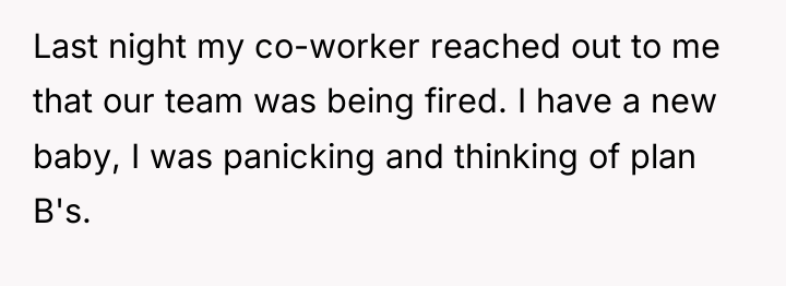 Last night my co-worker reached out to me that our...