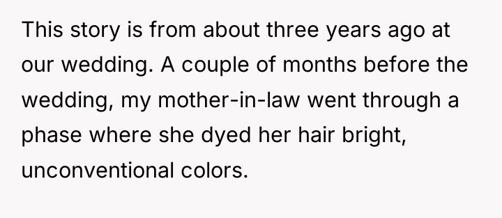 This story is from about three years ago at our...