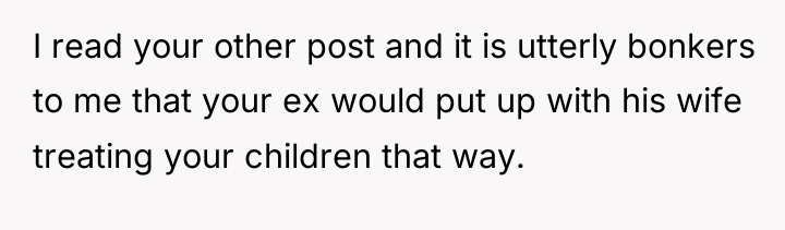 I read your other post and it is utterly bonkers...