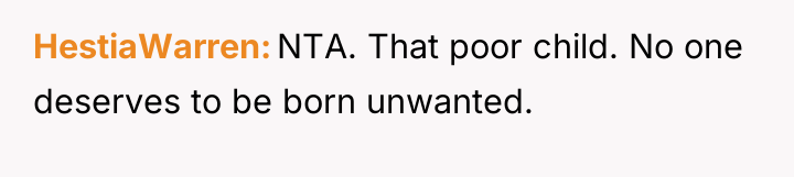HestiaWarren NTA. That poor child. No one deserves to be...