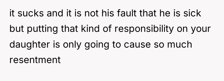 it sucks and it is not his fault that he...