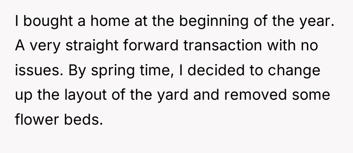 I bought a home at the beginning of the year....