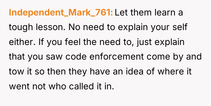 Independent_Mark_761 Let them learn a tough lesson. No need to...
