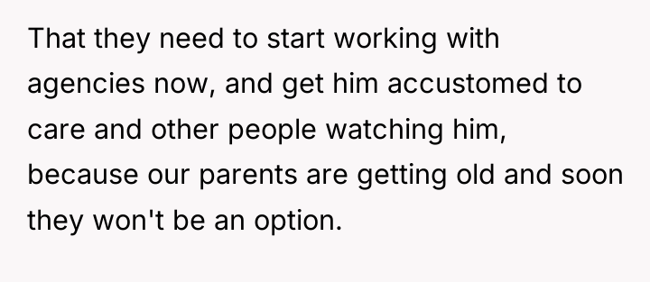 That they need to start working with agencies now, and...