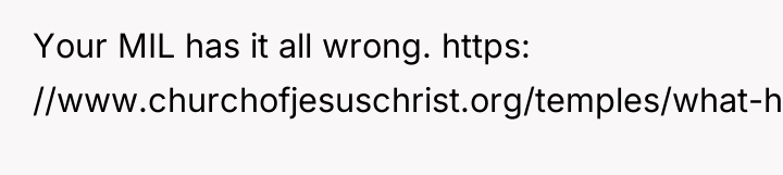 Your MIL has it all wrong. https: //www.churchofjesuschrist.org/temples/what-happens-in-a-temple-sealing?