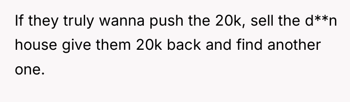 If they truly wanna push the 20k, sell the d**n...