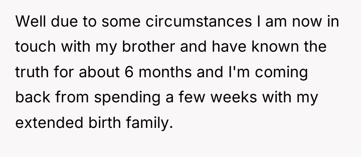 Well due to some circumstances I am now in touch...