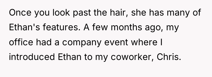 Once you look past the hair, she has many of...