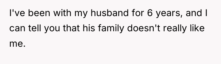 I've been with my husband for 6 years, and I...