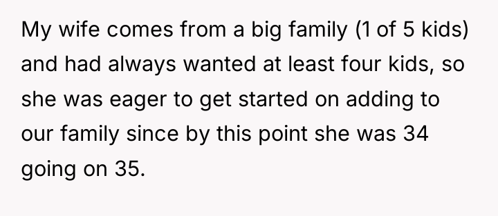 My wife comes from a big family (1 of 5...