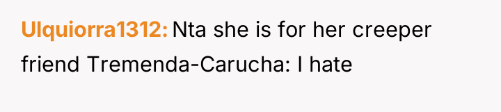 Ulquiorra1312 Nta she is for her creeper friend Tremenda-Carucha: I...