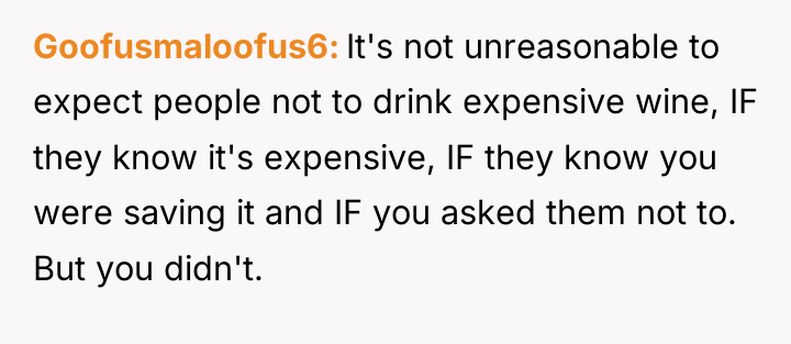 Goofusmaloofus6 It's not unreasonable to expect people not to drink...