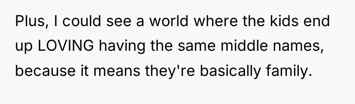 Plus, I could see a world where the kids end...