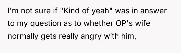 I'm not sure if "Kind of yeah" was in answer...