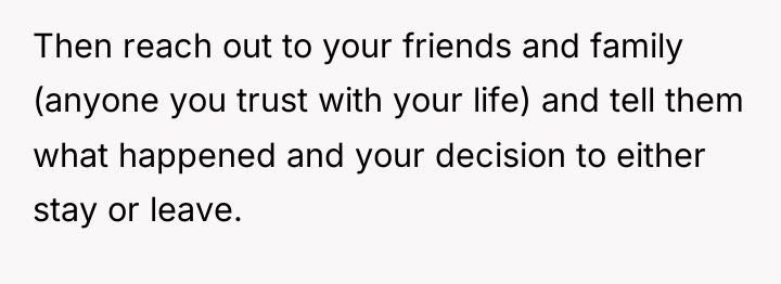 Then reach out to your friends and family (anyone you...