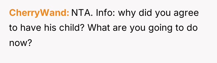 CherryWand NTA. Info: why did you agree to have his...