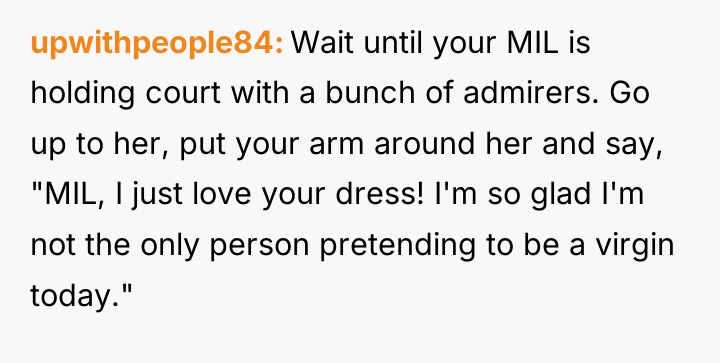 upwithpeople84 Wait until your MIL is holding court with a...