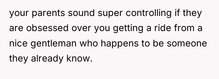 your parents sound super controlling if they are obsessed over...