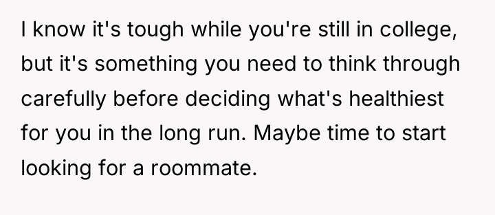 I know it's tough while you're still in college, but...