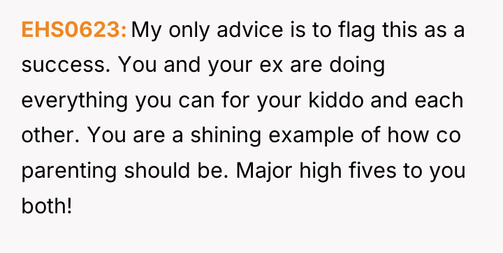 EHS0623 My only advice is to flag this as a...