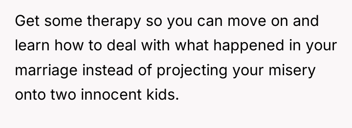 Get some therapy so you can move on and learn...