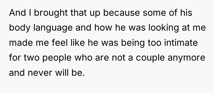 And I brought that up because some of his body...