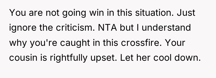 You are not going win in this situation. Just ignore...