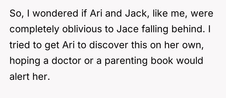 So, I wondered if Ari and Jack, like me, were...