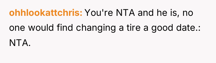 ohhlookattchris You're NTA and he is, no one would find...