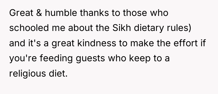 Great & humble thanks to those who schooled me about...
