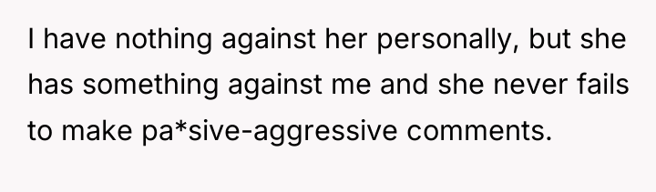 I have nothing against her personally, but she has something...