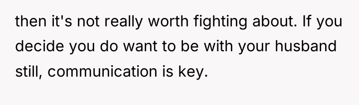 then it's not really worth fighting about. If you decide...