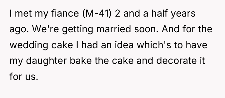 I met my fiance (M-41) 2 and a half years...