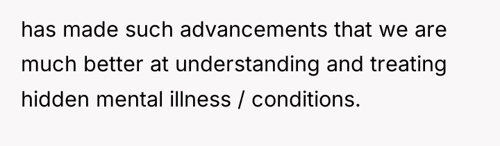 has made such advancements that we are much better at...