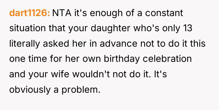 dart1126 NTA it's enough of a constant situation that your...