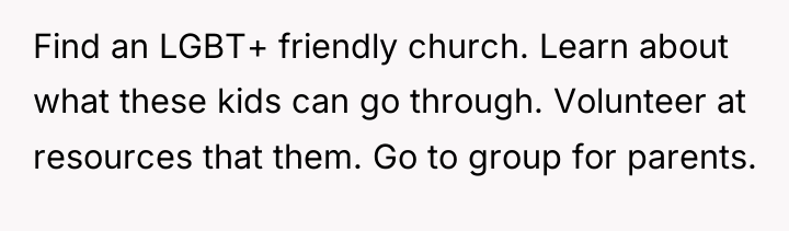 Find an LGBT+ friendly church. Learn about what these kids...