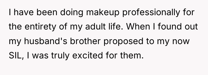 I have been doing makeup professionally for the entirety of...