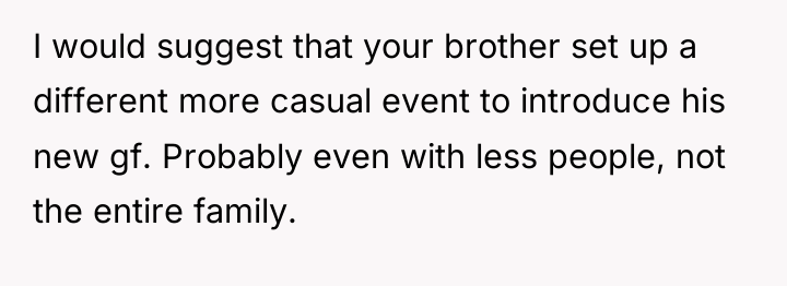 I would suggest that your brother set up a different...
